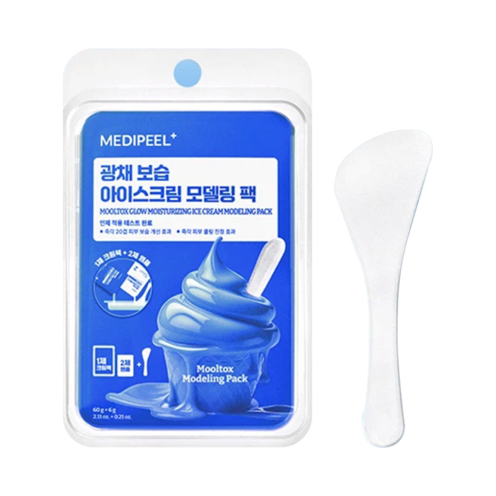 [DAISO] MEDI-PEEL Water Tox Glow Moisturizing Ice Cream Modeling Pack - 1pack (60g+6g)