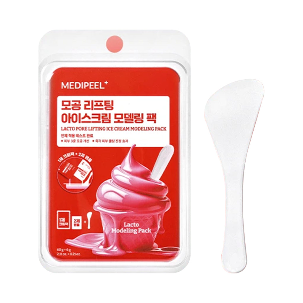 [DAISO] MEDI-PEEL Lacto Pore Lifting Ice Cream Modeling Pack - 1pack (60g+6g)