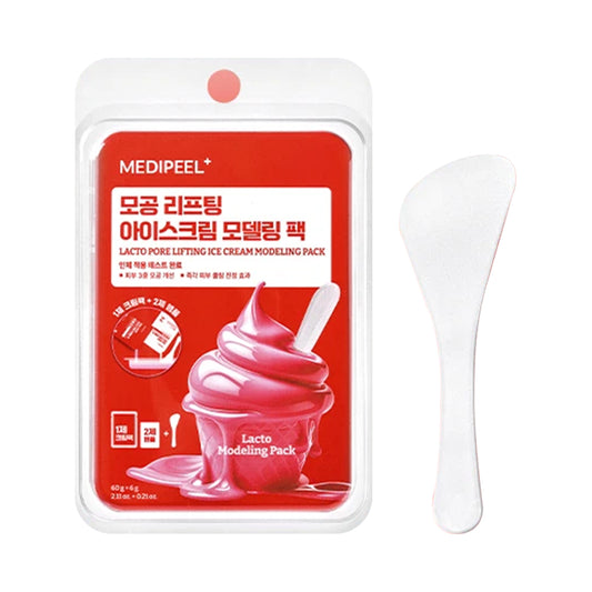[DAISO] MEDI-PEEL Lacto Pore Lifting Ice Cream Modeling Pack - 1pack (60g+6g)