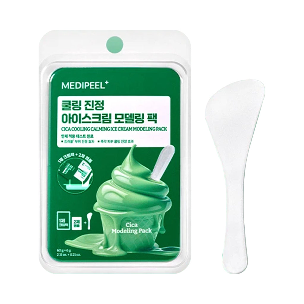 [DAISO] MEDI-PEEL Cica Cooling Calming Ice Cream Modeling Pack - 1pack (60g+6g)