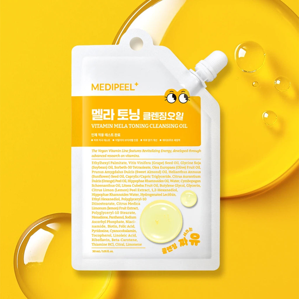 [DAISO] MEDI-PEEL Vitamin Mela Toning Cleansing Oil - 30ml