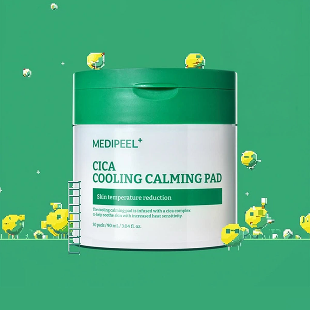 [DAISO] MEDI-PEEL Cica Cooling Calming Pad 2.0 - 1pack (50ea)