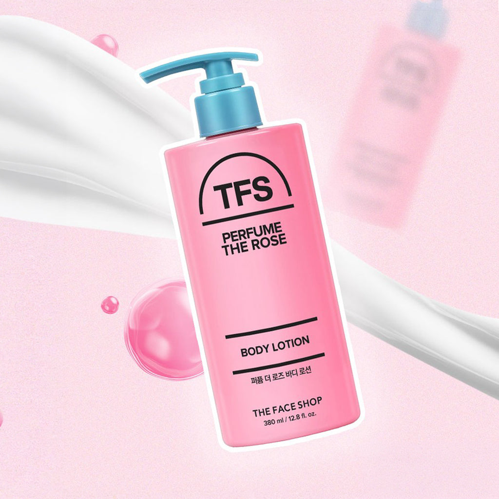 [DAISO] THE FACE SHOP Perfume The Rose Body Lotion - 380ml
