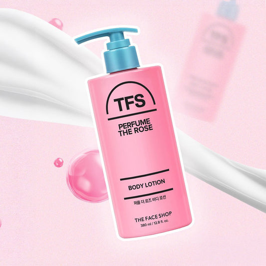 [DAISO] THE FACE SHOP Perfume The Rose Body Lotion - 380ml
