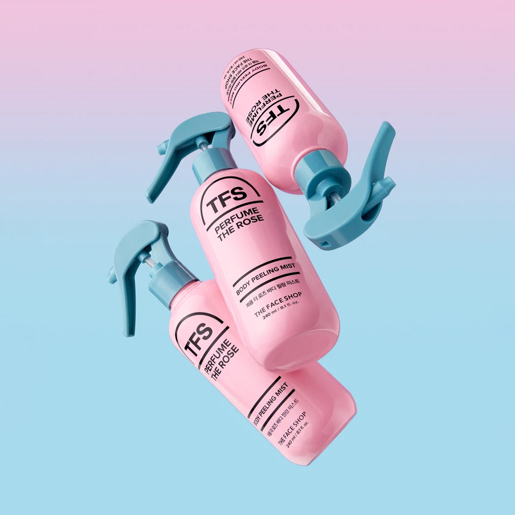 [DAISO] THE FACE SHOP Perfume The Rose Body Peeling Mist - 240ml