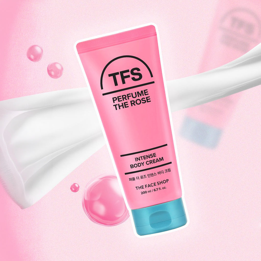 [DAISO] THE FACE SHOP Perfume The Rose Intense Body Cream - 200ml