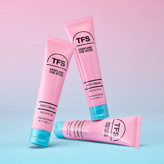 [DAISO] THE FACE SHOP Perfume The Rose Foot Cream - 50ml