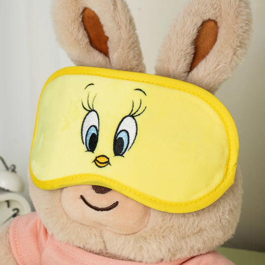 [DAISO] LOONEY TUNES Tweety Sleep Eye Mask - 1ea
