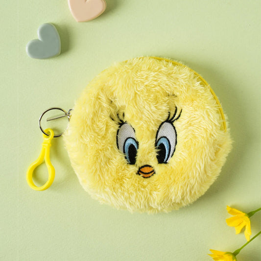 [DAISO] LOONEY TUNES Tweety Coin Purse - 1ea