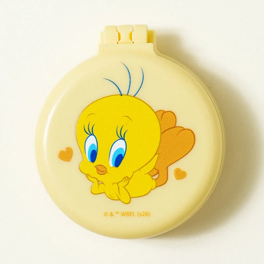 [DAISO] LOONEY TUNES Foldable Cushion Hair Brush - 1ea