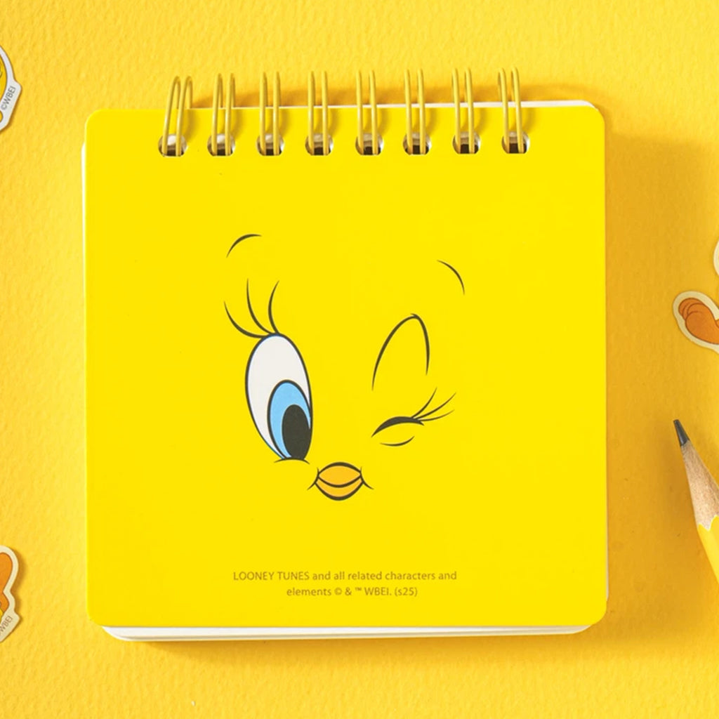 [DAISO] LOONEY TUNES Mini Notebook (100 Sheets) - 1ea