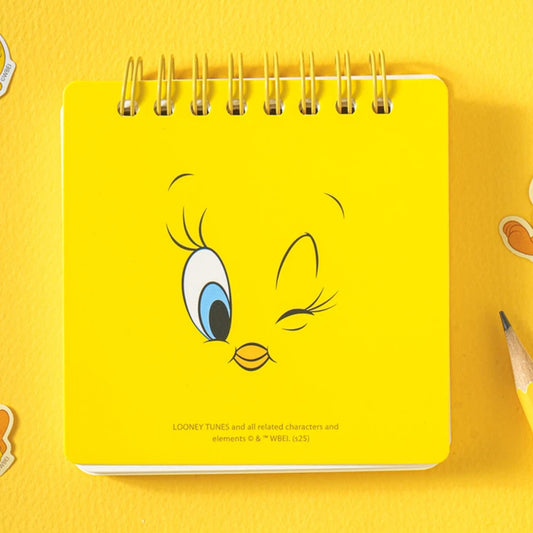 [DAISO] LOONEY TUNES Mini Notebook (100 Sheets) - 1ea