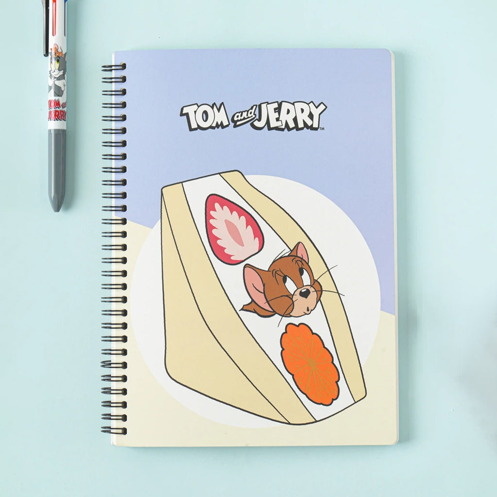[DAISO] TOM & JERRY Double Note (B5/80 Sheets) - 1ea