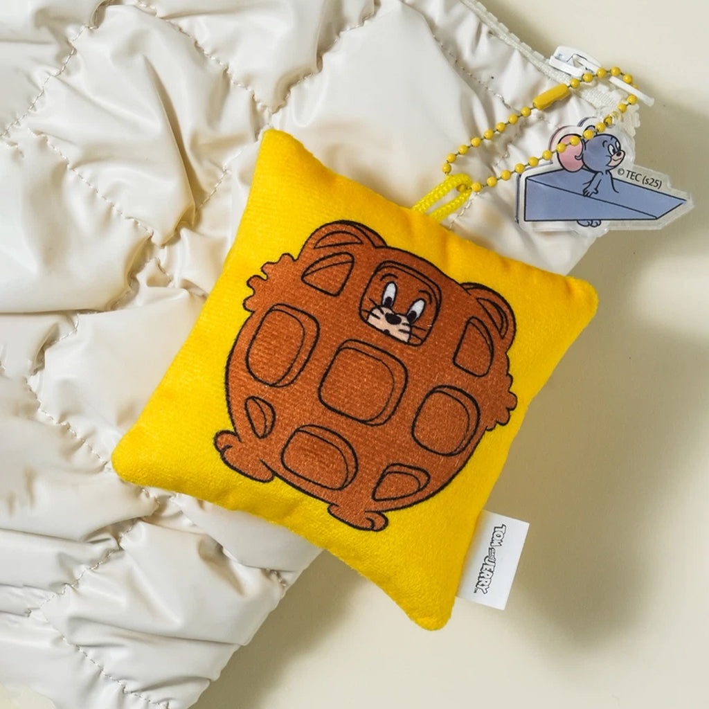 [DAISO] TOM & JERRY Cushion Acrylic Keyring Jerry - 1ea