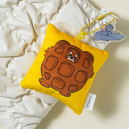 [DAISO] TOM & JERRY Cushion Acrylic Keyring Jerry - 1ea