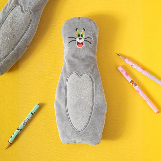 [DAISO] TOM & JERRY Flat Doll Pencil Case - 1ea