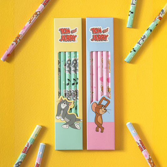 [DAISO] TOM & JERRY B Pencil Set - 1pack (10ea)