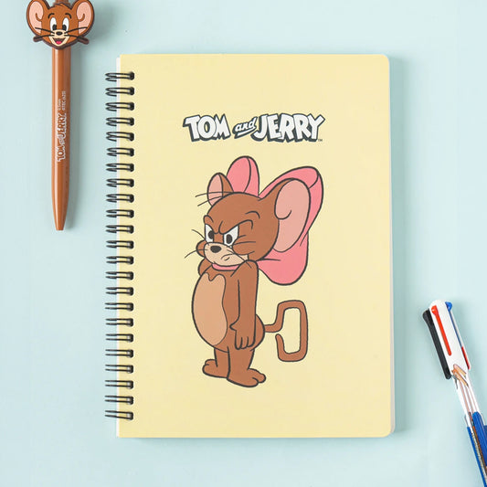 [DAISO] TOM & JERRY Double Note (A5/80 Sheets) - 1ea