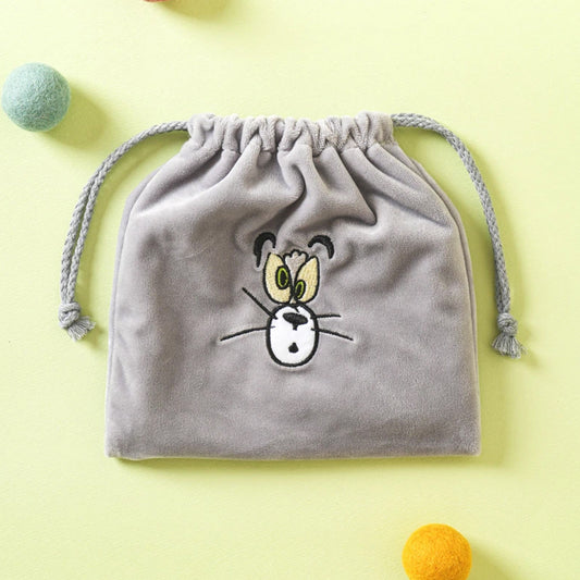 [DAISO] TOM & JERRY String Pouch Tom - 1ea