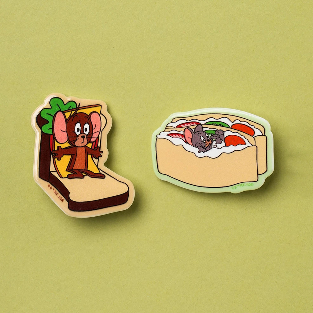 [DAISO] TOM & JERRY Character Point Hair Clip Comic - 1pack (2ea)