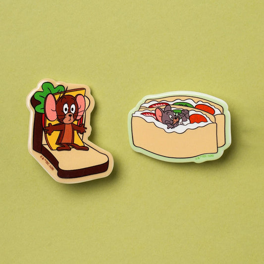 [DAISO] TOM & JERRY Character Point Hair Clip Comic - 1pack (2ea)