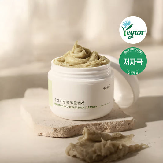 [DAISO] CHAEBGONGGAN Houttuynia Cordata Pack Cleanser - 45g
