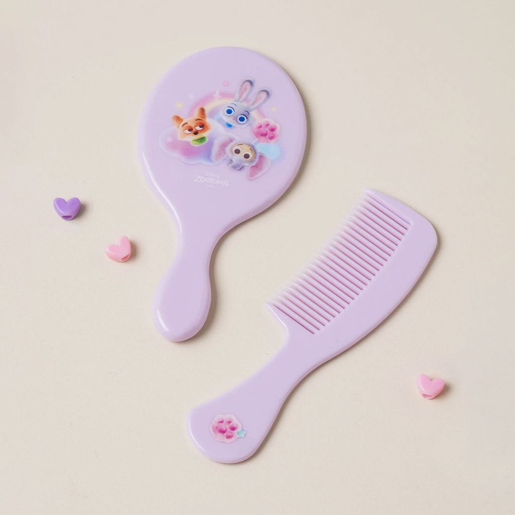 [DAISO] DISNEY Sweetopia Comb Mirror Set - 1pack (2items)