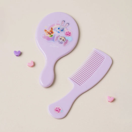 [DAISO] ディズニー スウィートピア コームミラーセット - 1パック (2個入り)