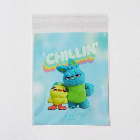 [DAISO] PIXAR ふわふわ粘着封筒 M - 1パック (20枚)