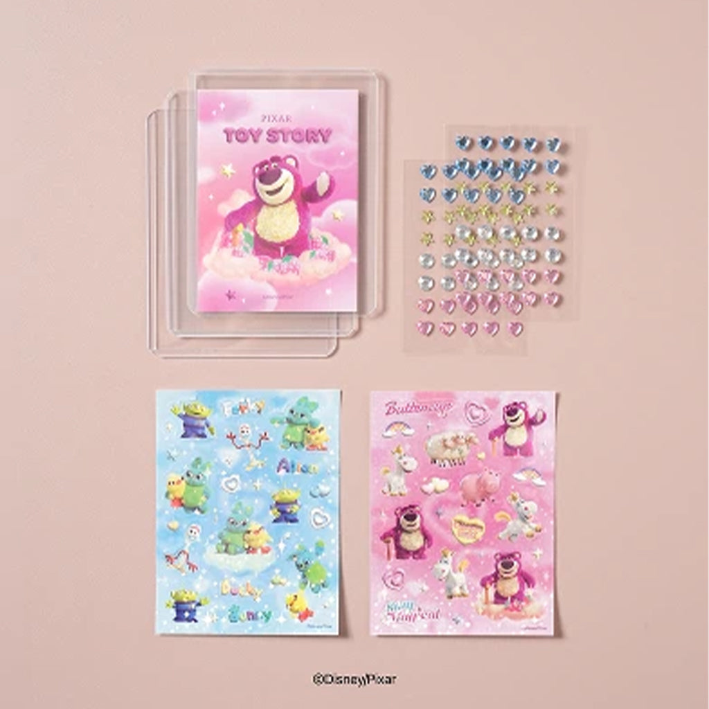 [DAISO] PIXAR Toy Story Top Loader Decoration Set #Lotso & Ducky & Bunny - 1pack (3set)