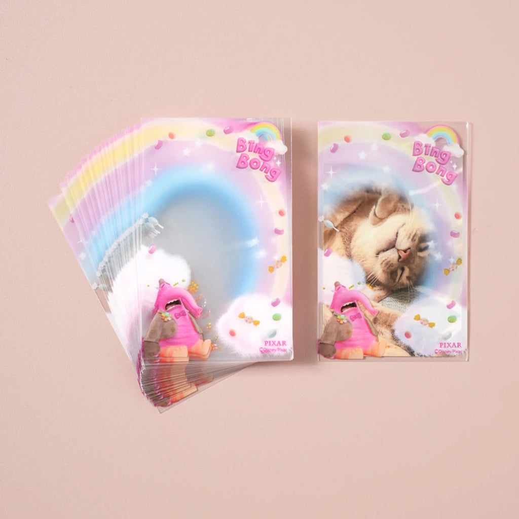 [DAISO] PIXAR Inside Out Photo Card Sleeves #BingBong - 1pack (25ea)