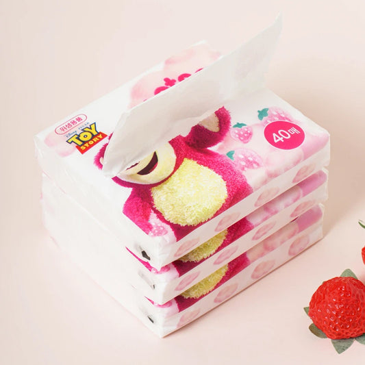 [DAISO] PIXAR トイ・ストーリー ロッツォ ボックスティッシュ - 3個パック (40枚)