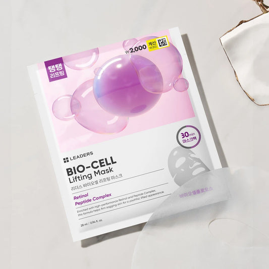 [DAISO] LEADERS Bio Cell Lifting Mask - 1ea (20ml)