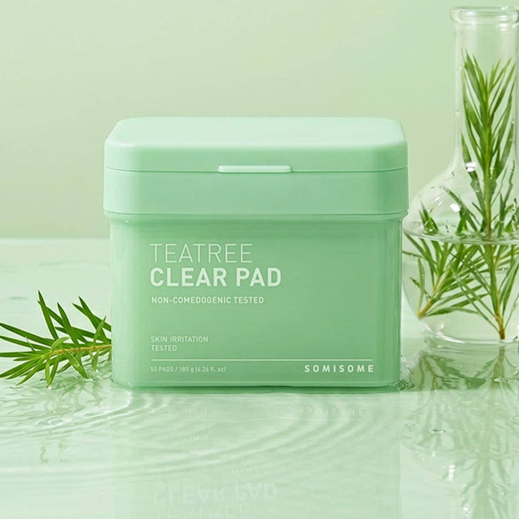 [DAISO] SOMISOME Teatree Clear Pad - 1pack (60ea)