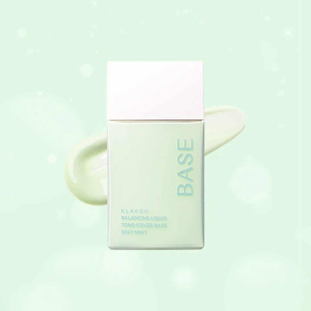 [DAISO] KLAVUU Balancing Liquid Tone-Cover Base Soft Mint - 30ml