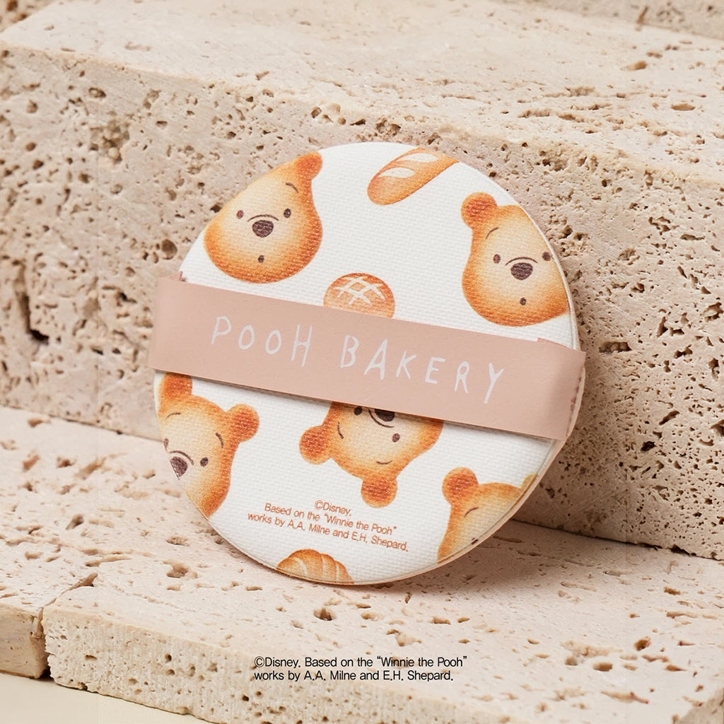 [DAISO] DISNEY Bakery Pooh Laser-Perforated Air Puff - 1ea