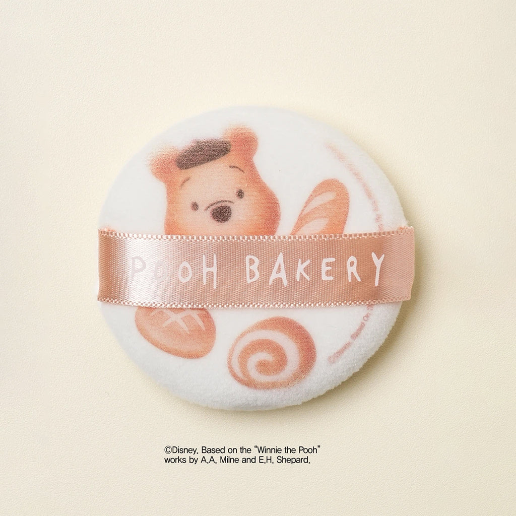 [DAISO] DISNEY Bakery Pooh Giant Ultra-Fine Fiber Puff - 1ea