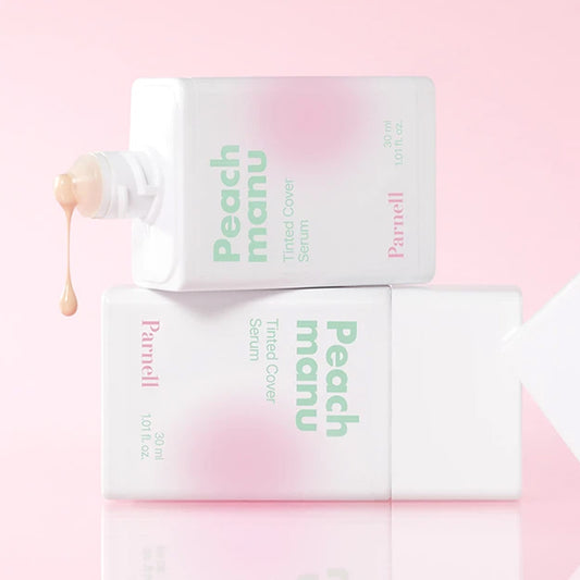 [DAISO] PARNELL Peach Manu Tinted Cover Serum (SPF30 PA++) - 30ml