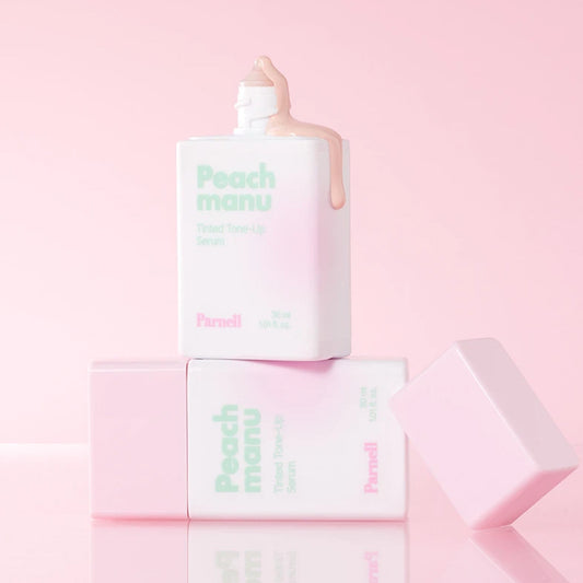 [DAISO] PARNELL Peach Manu Tinted Tone-Up Serum (SPF25 PA++) - 30ml