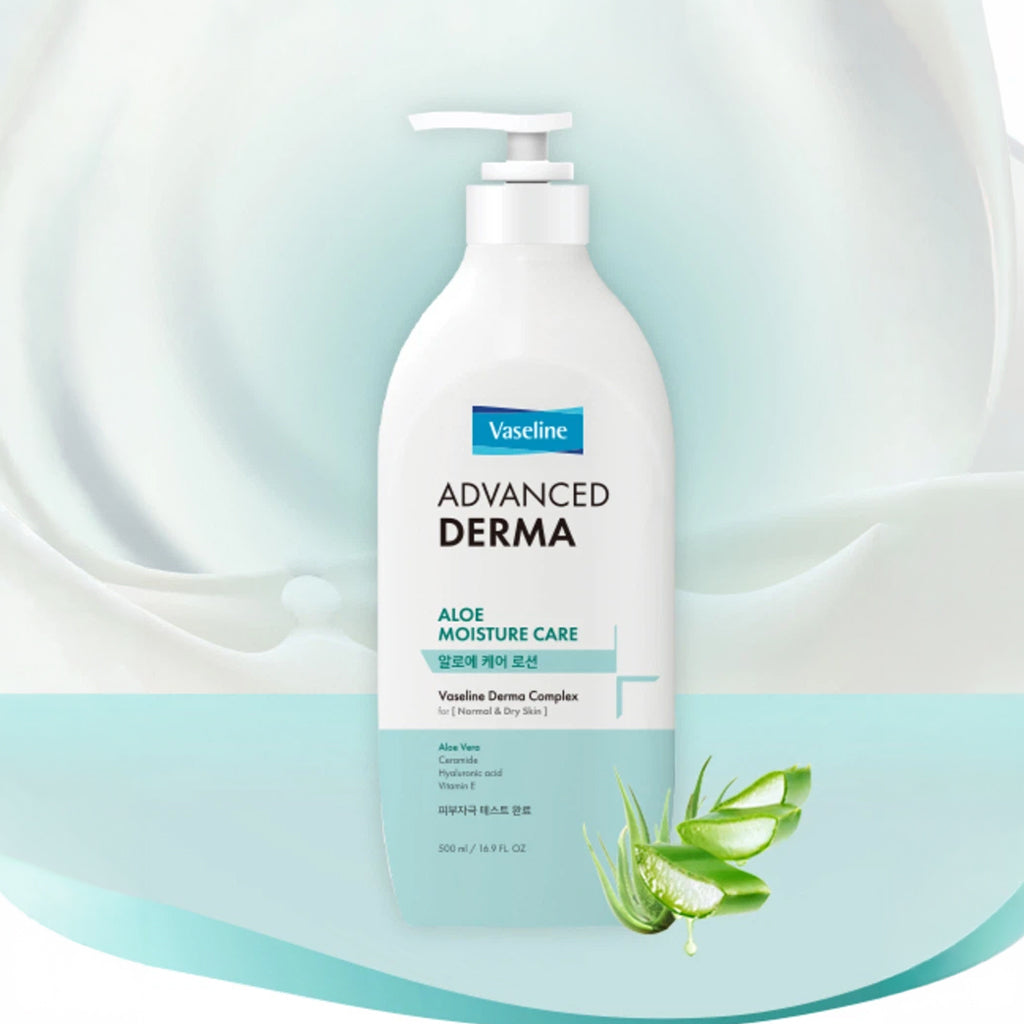 [DAISO] AEKYUNG VASELINE Derma Daily Aloe Care Lotion - 500ml
