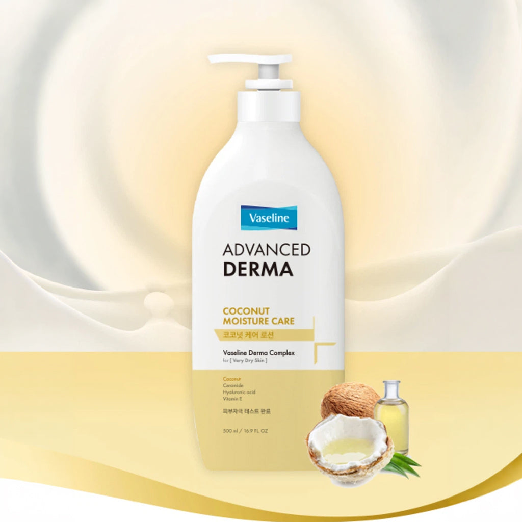 [DAISO] AEKYUNG VASELINE Derma Daily Coconut Care Lotion - 500ml