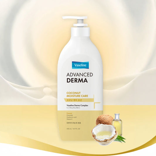 [DAISO] AEKYUNG VASELINE Derma Daily Coconut Care Lotion - 500ml