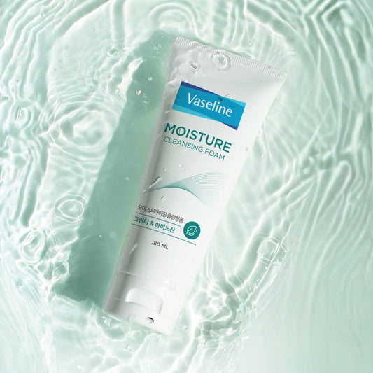 [DAISO] AEKYUNG VASELINE Moisturizing Cleansing Foam - 180ml