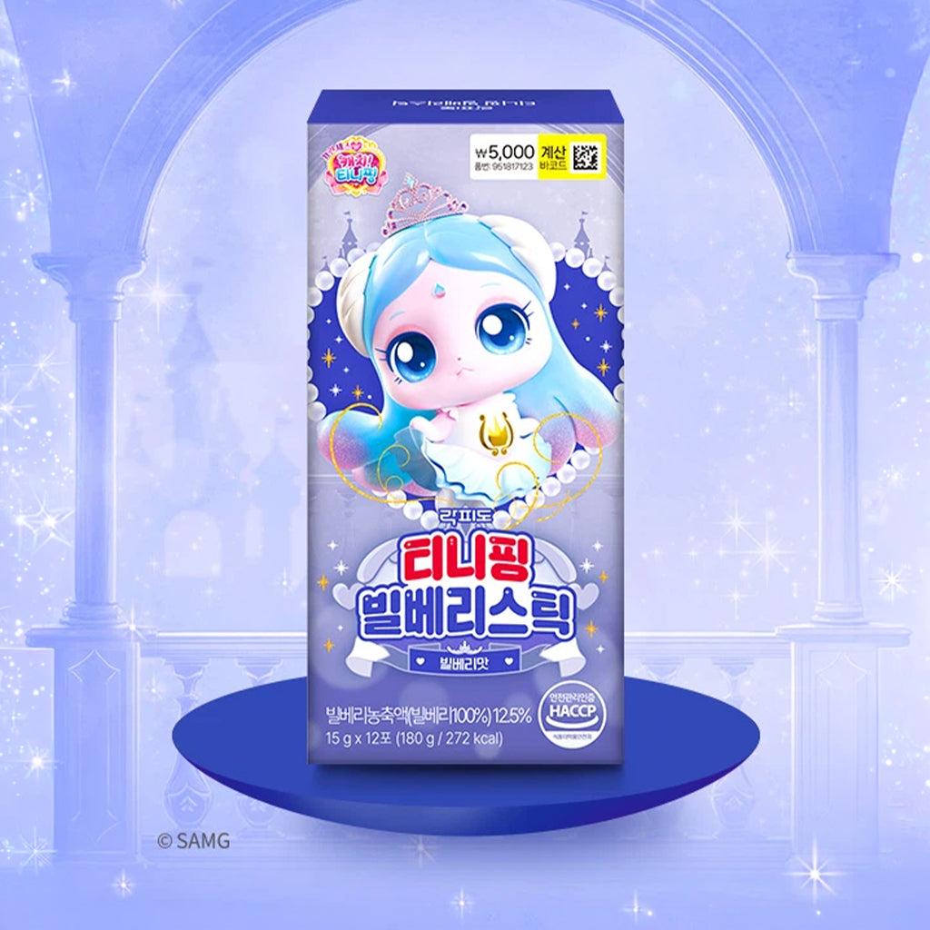 [DAISO] CATCH! TEENIEPING Lacfido Bilberry Stick - 1pack (12ea)