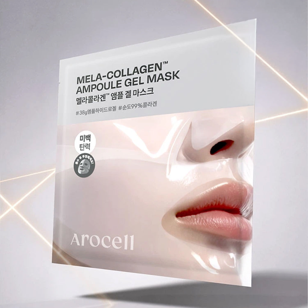 [DAISO] AROCELL Mela-Collagen™ Ampoule Gel Mask - 1ea (38g)