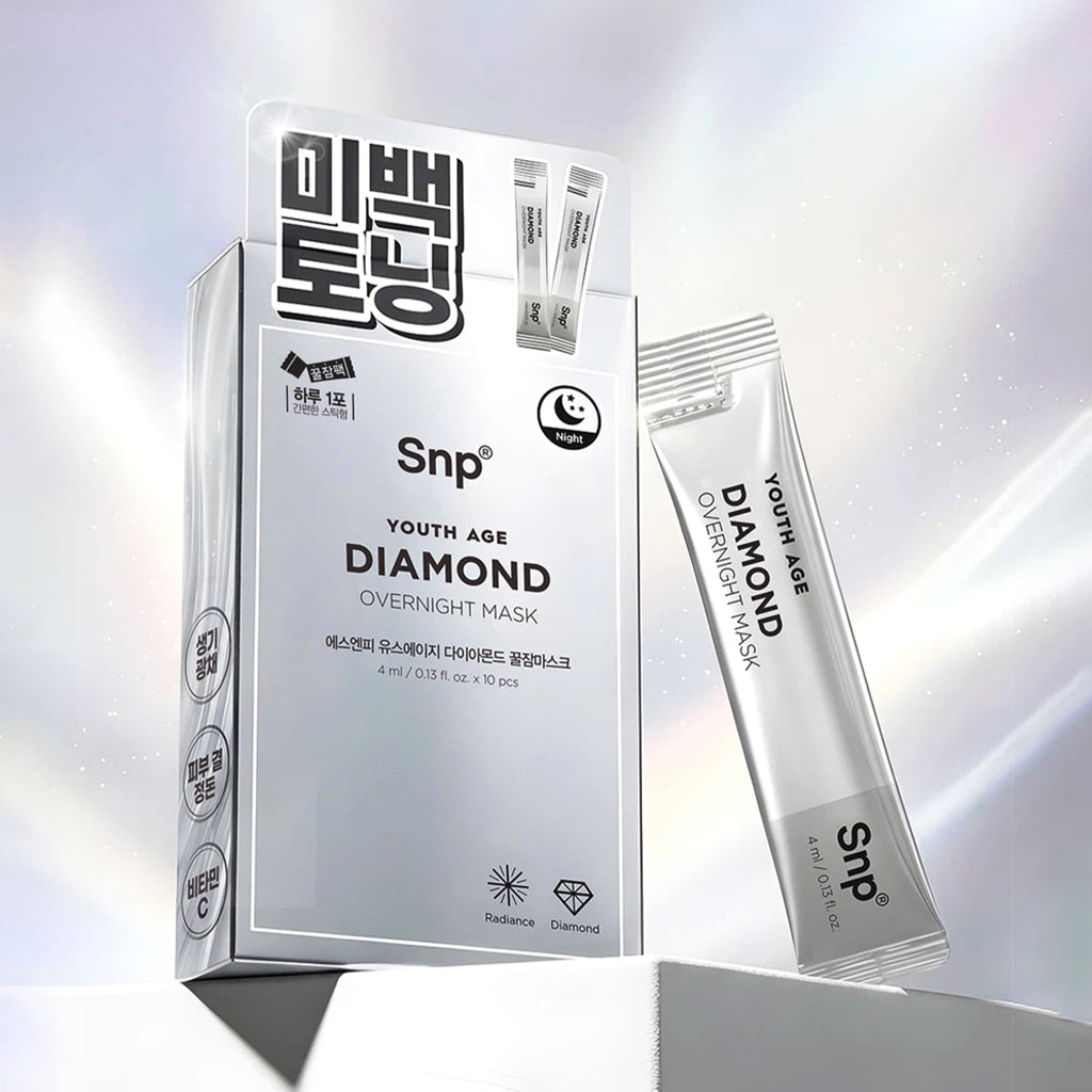 [DAISO] SNPPREP Youth Age Diamond Overnight Mask - 1pack (10ea)