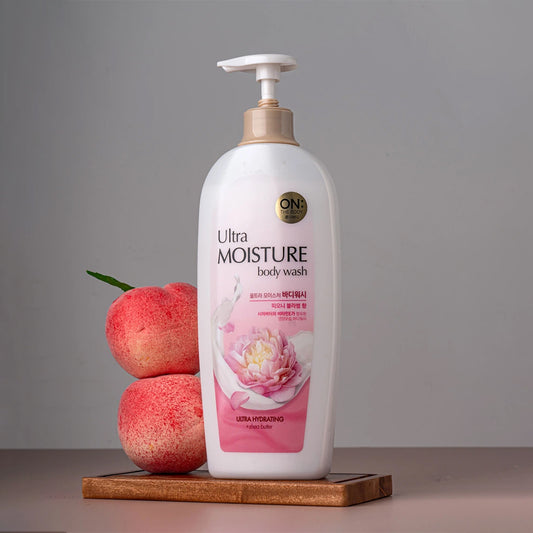 [DAISO] ON THE BODY Ultra Moisture Body Wash Peony Blossom Scent - 785ml