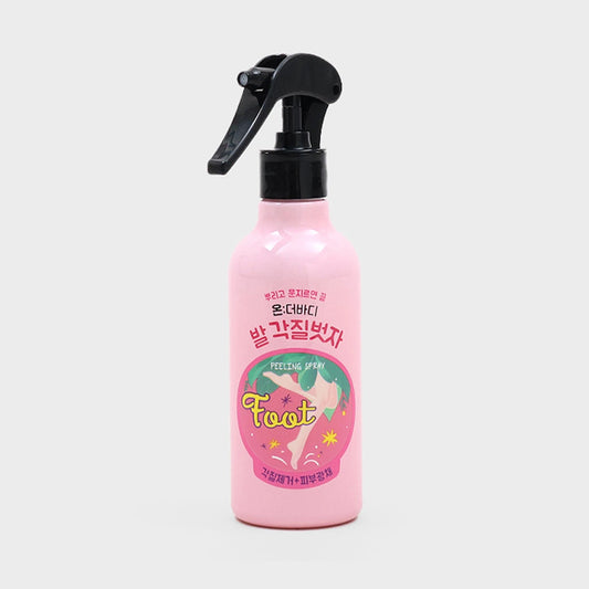 [DAISO] ON THE BODY Cotton Foot Peeling Spray - 240ml