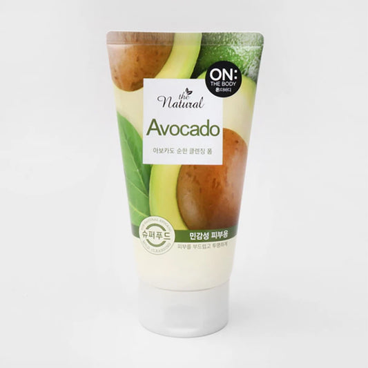 [DAISO] ON THE BODY The Natural Avocado Cleansing Foam - 120g