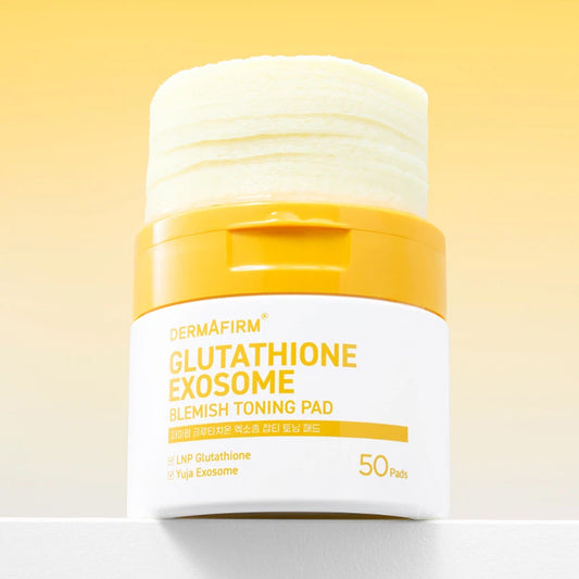 [DAISO] DERMAFIRM Glutathione Exosome Blemish Toning Pad - 1pack (50ea)